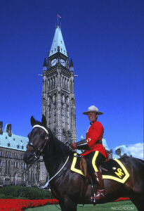 Mountie on Parliament Hill